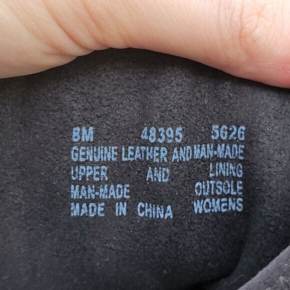 Timberland Black Leather Neoprene Knee High Equestrian Riding Style Tall Boots 8 - Picture 6 of 8